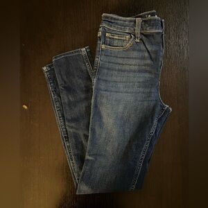 Hollister High-Rise Super Skinny Jeans in Blue